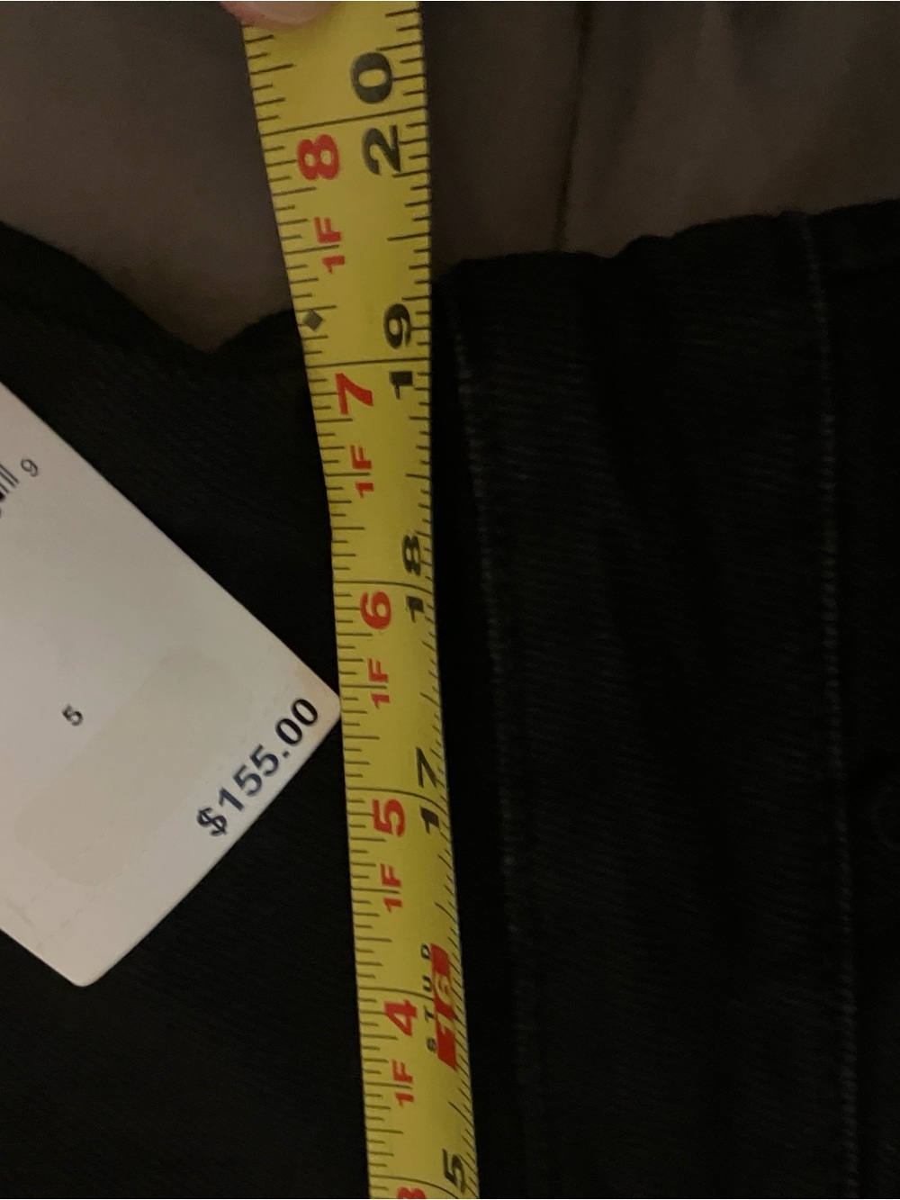 Good American Zip Up Black Denim Jumpsuit - Picture 4 of 8
